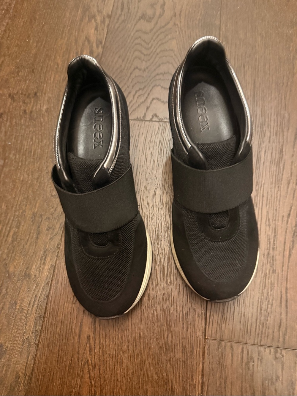Skechers Women's Slip-On Athletic Sneakers in Black